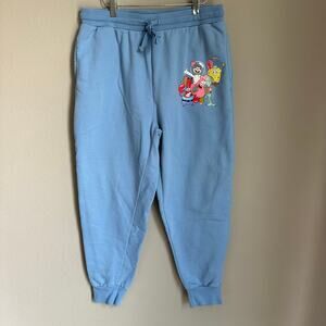Nickelodeon SpongeBob SquarePants Graphic Sweatpants Patrick Mr Krabs Size XL